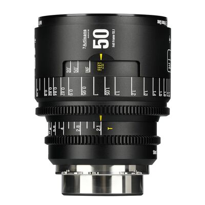 7Artisans Infinte 50mm T2.1  Arri PL schwarz
