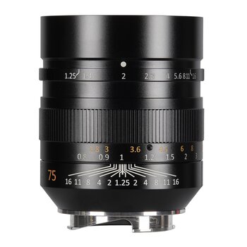 7Artisans M 75mm f/1,25 II  Leica M