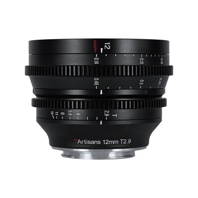 7Artisans Vision 12mm T2.9  MFT