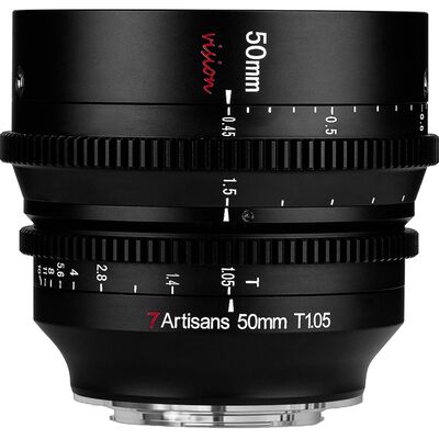 7Artisans Vision 50mm T1.05  Micro Four Thirds