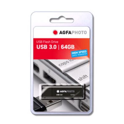 Agfaphoto USB-Stick,  USB 3.0  64 GB schwarz
