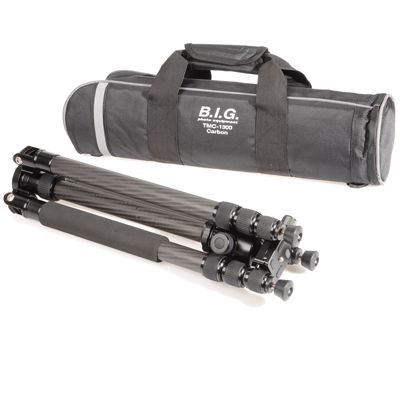 B.I.G. Kamerastativ TMC-1300 Carbon inkl. Kopf u.Tasche 