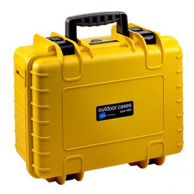 B&W Outdoor.cases Type 4000  gelb leer