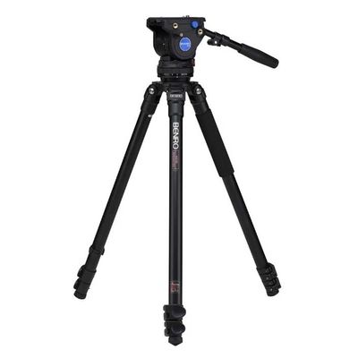 Benro Series 3 Alum Single Tube Video Tripod with BV6H head - A373FBV6H 