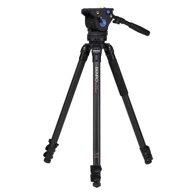 Benro Series 3 Carbon Fibre Single Tube Video Tripod with BV6H head - C373FBV6H 