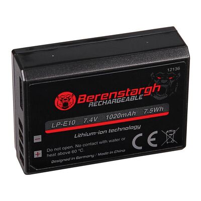 Berenstargh Akku Canon  LP-E10