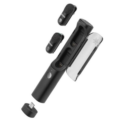Boya Magic Wireless Mic  2 TX + 2 RX Type-C & 3.5mm – Incl. Charging Case