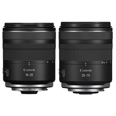 Canon 16-28mm f/2,8 IS STM + RF 28-70mm f/2,8 IS STM  Canon RF