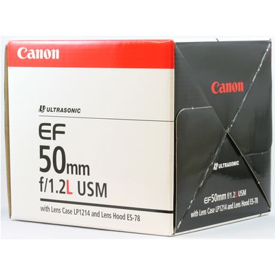 Canon EF 50mm f/1,2 L USM  Canon EF