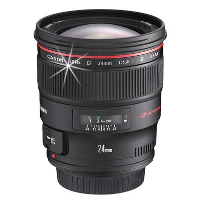Canon EF 24mm f/1,4 L II USM  Canon EF