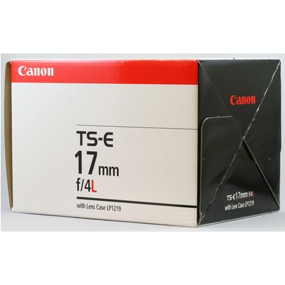 Canon EF 17mm f/4,0 TS-E L  Canon EF
