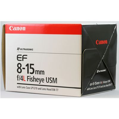 Canon EF 8-15mm f/4,0 Fisheye  L USM  Canon EF