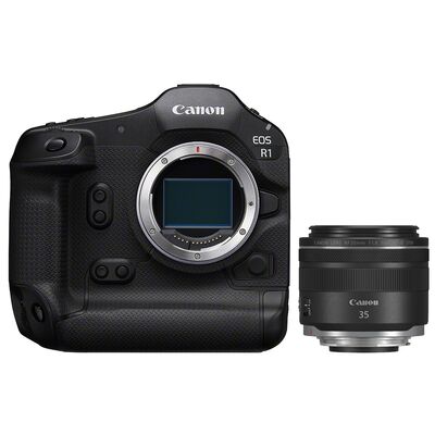 Canon EOS R1 + RF 35mm f/1,8 Makro IS STM Schwarz 
