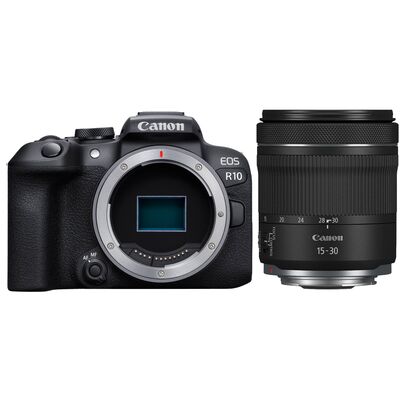 Canon EOS R10 Gehäuse + RF 15-30mm f/4,5-6,3 IS STM 