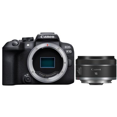 Canon EOS R10 Gehäuse + RF 16mm f/2,8 STM 