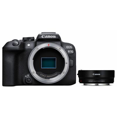 Canon EOS R10 + Objektivadapter  EF-EOS R 