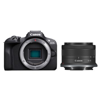 Canon EOS R100 + RF-S 18-45mm IS STM 