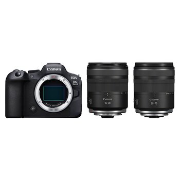 Canon EOS R6 Mark II Gehäuse + RF 16-28mm f/2,8 IS STM + RF 28-70mm f/2,8 IS STM 