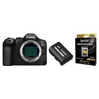 Canon EOS R6 Mark III + Akku LP-E6P + CFexpress Lexar Gold Type B - 256 GB 