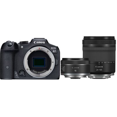 Canon EOS R7 Gehäuse + RF 16mm f/2,8 STM + RF 24-105mm f/4,0-7,1 IS STM 