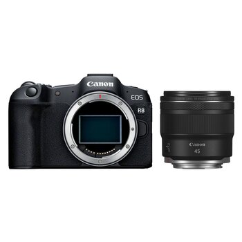 Canon EOS R8 + RF 45mm f/1,2 STM 