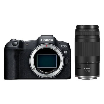 Canon EOS R8 + RF 75-300mm f4-5,6 