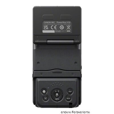 Canon PowerShot V10 Vlogging Kit  schwarz Standard