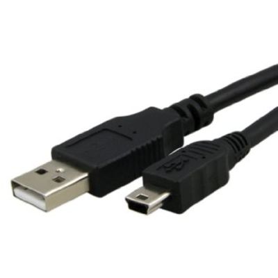 Caruba USB 2.0 Kabel  Ein männlicher Mini-Stecker 5 Pin - 2 Meter