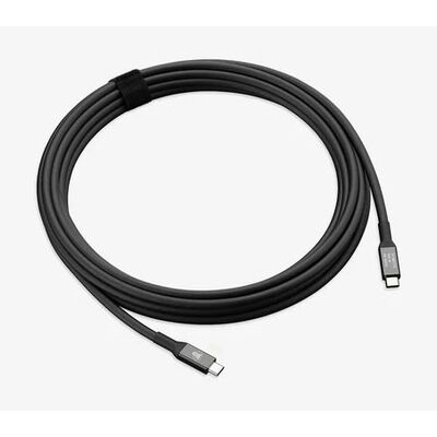 COBRAUNION USB-C Tether Kabel - 5M 10G  Gerade - Gerade schwarz