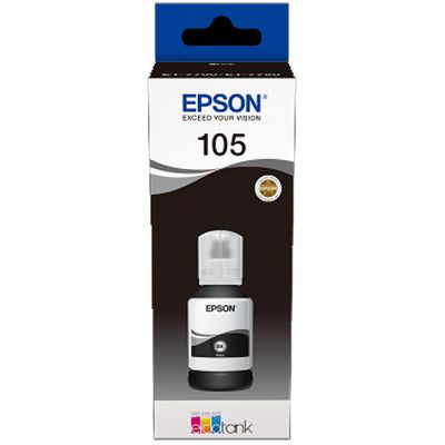 Epson EcoTank schwarz T 105 140 ml T 00Q1 