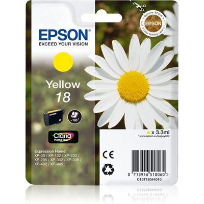 Epson T18  yellow