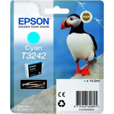 Epson T3242 Cyan Tintenpatrone 