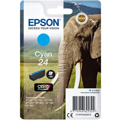 Epson Tintenpatrone Claria Photo HD T 242  cyan