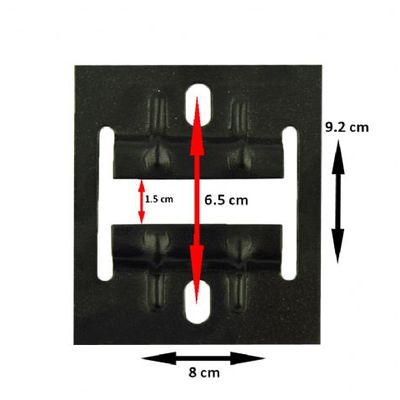 Falcon Eyes Befestigungsplatte #3330C 4 St. für B-3030C 