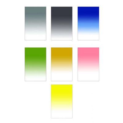 Falcon Eyes Hintergrund Papier 80x100 cm mit Farbverlauf 7 St. 