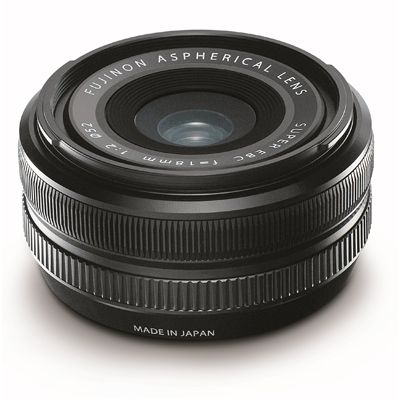 Fujifilm XF 18mm f/2,0 R  Fujifilm X schwarz