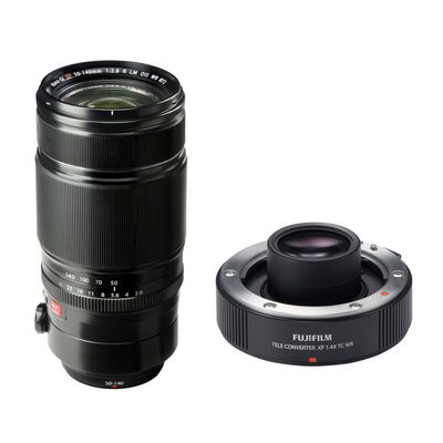 Fujifilm XF 50-140mm f/2,8 R LM OIS WR + TC XF1.4X Tele-Konverter  Fujifilm X
