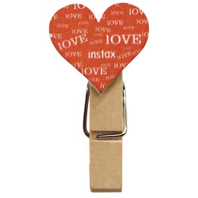 Fujifilm Instax design clips heart 