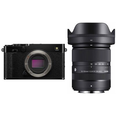 Fujifilm X-E5 + Sigma AF 18-50mm f/2,8 DC DN  schwarz