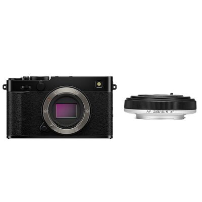 Fujifilm X-E5 + Viltrox AF 28mm f/4.5  schwarz