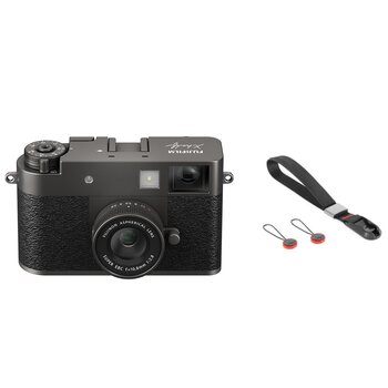 Fujifilm X half (X-HF1) + Peak Design Cuff Handgelenkschlaufe  anthrazit