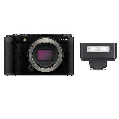 Fujifilm X-M5 + Godox iT20  Schwarz