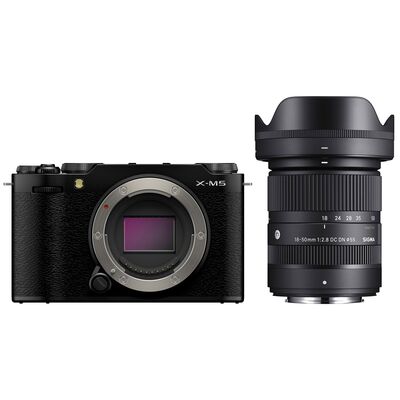 Fujifilm X-M5 + Sigma AF 18-50mm f/2,8 DC DN  schwarz