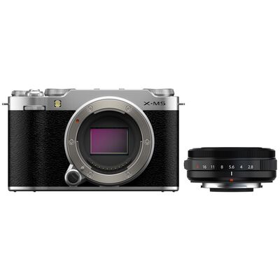 Fujifilm X-M5 + XF 27mm f/2,8 R WR  silber