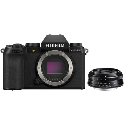 Fujifilm X-S20 + Voigtländer Ultron 27mm f/2.0  schwarz