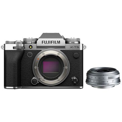 Fujifilm X-T5 + Voigtländer Ultron 27mm f/2.0  silber