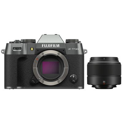 Fujifilm X-T50 + XC 35mm f/2,0  anthrazit