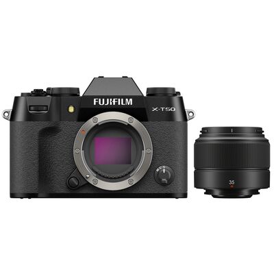 Fujifilm X-T50 + XC 35mm f/2,0  schwarz