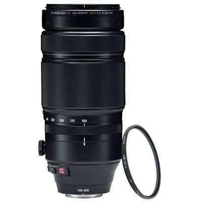 Fujifilm XF 100-400mm f/4,5-5,6 R LM OIS WR +  Hoya HD MkII UV  Fujifil, X