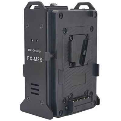 FXLion MINI 2-ch V-lock Ladegerät 16.8V/2A*2 